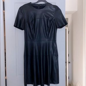 Vegan Leather Dress